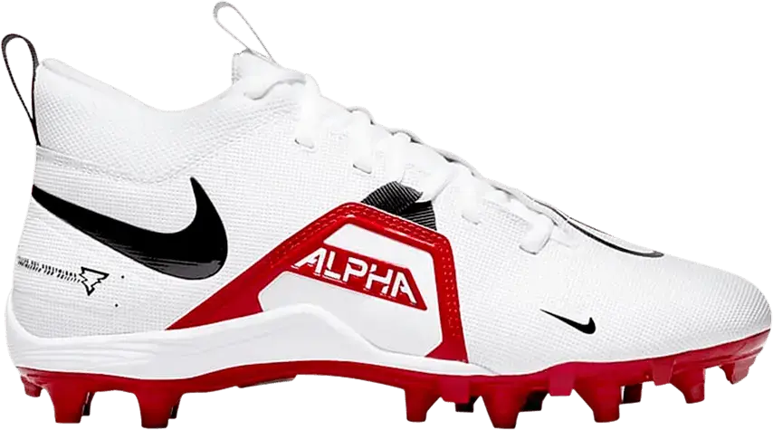  Nike Alpha Menace Varsity 3 White University Red