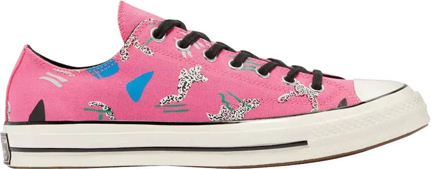  Converse Chuck 70 Low &#039;Archive Skate Print - Hyper Pink&#039;