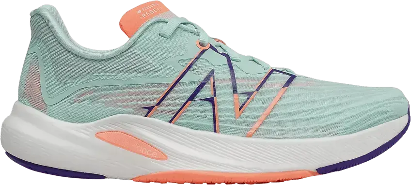  New Balance FuelCell Rebel v2 White Mint (Women&#039;s)