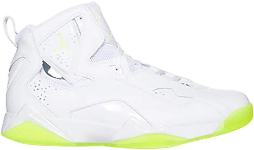  Jordan True Flight White Volt Ice