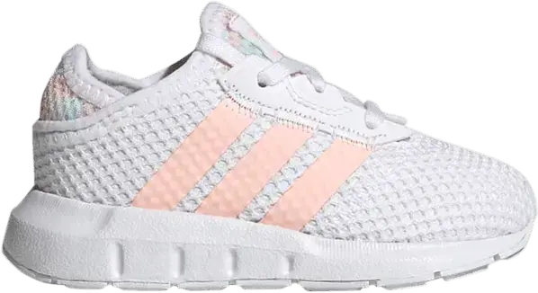  Adidas Swift Run X Infant &#039;White Haze Coral&#039;