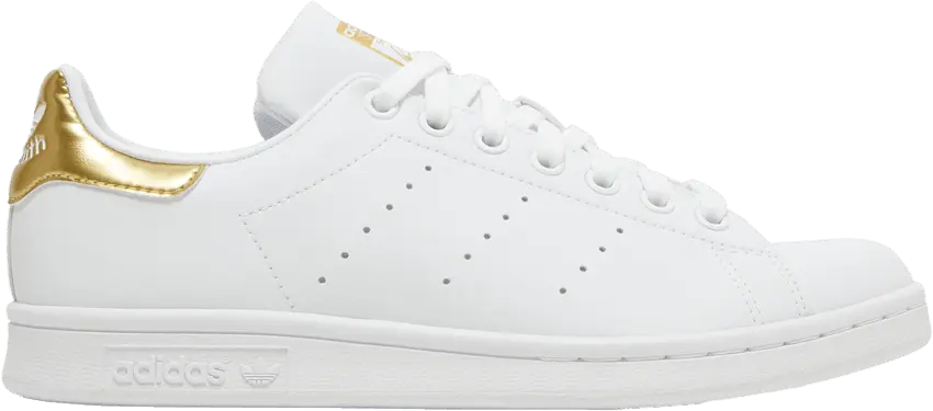  Adidas adidas Stan Smith White Gold Metallic