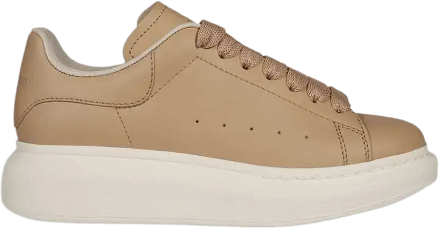  Alexander Mcqueen Alexander McQueen Wmns Oversized Sneaker &#039;Beige White&#039;