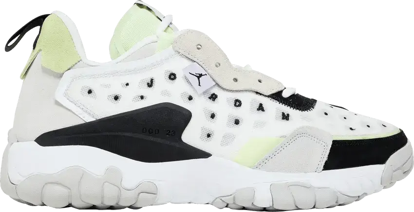  Jordan Delta 2 White Black Barely Volt