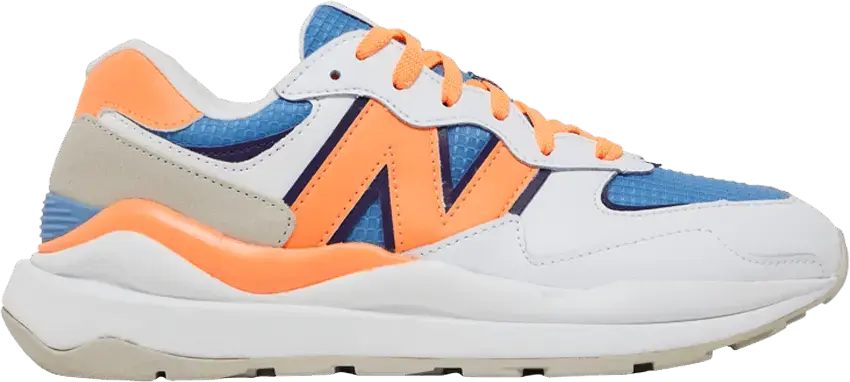  New Balance 57/40 White Orange Stellar Blue (Women&#039;s)