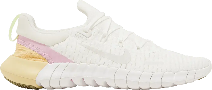  Nike Free Run 5.0 Summit White Pink (2021) (Women&#039;s)