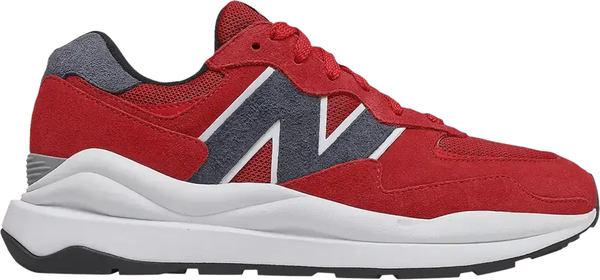  New Balance 57/40 4E Wide &#039;Team Red&#039;