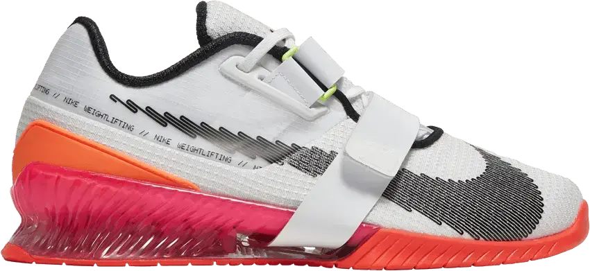  Nike Romaleos 4 SE White Bright Crimson Pink