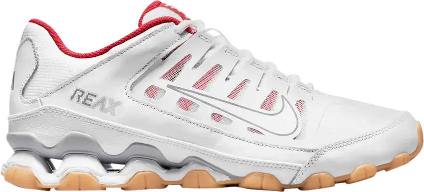  Nike Reax 8 TR &#039;White Chile Red&#039;