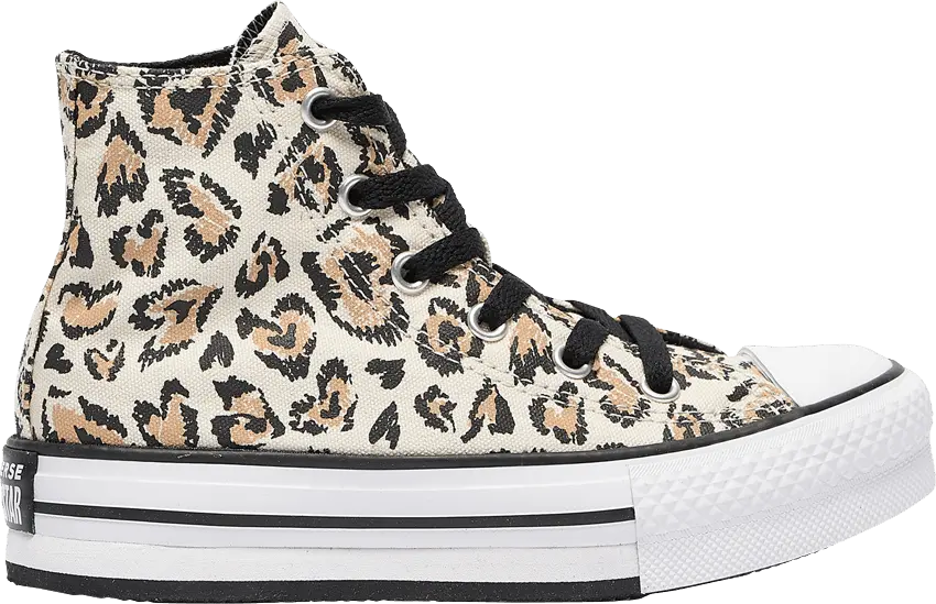  Converse Chuck Taylor All Star EVA Lift Platform High PS &#039;Leopard&#039;