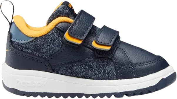 Reebok Weebok Clasp Low Toddler &#039;Vector Navy Semi Solar Gold&#039;