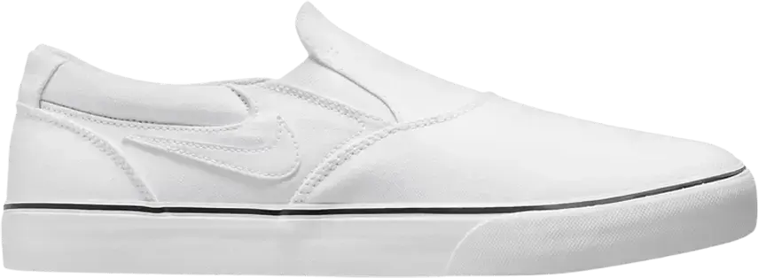  Nike Chron 2 Slip SB &#039;Triple White&#039;