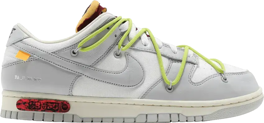  Nike Dunk Low Off-White Lot 8