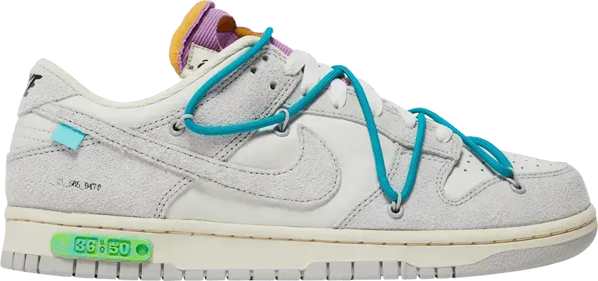  Nike Dunk Low Off-White Lot 36