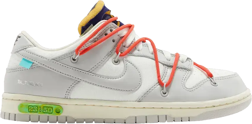  Nike Dunk Low Off-White Lot 23