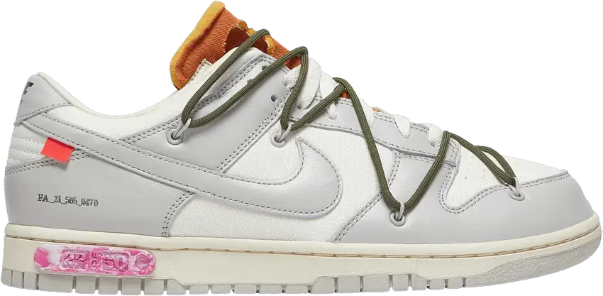  Nike Dunk Low Off-White Lot 22