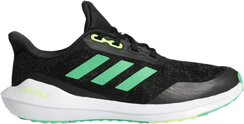  Adidas EQ21 Run J &#039;Black Signal Green&#039;
