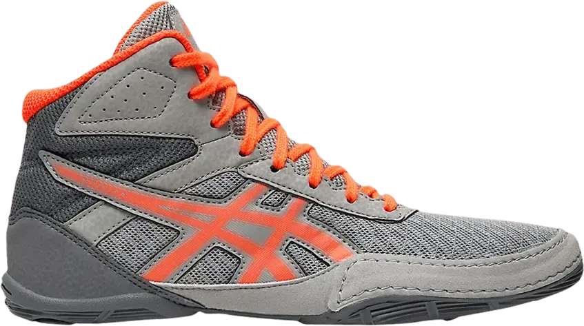  Asics Matflex 6 GS &#039;Stone Grey Flash Coral&#039;