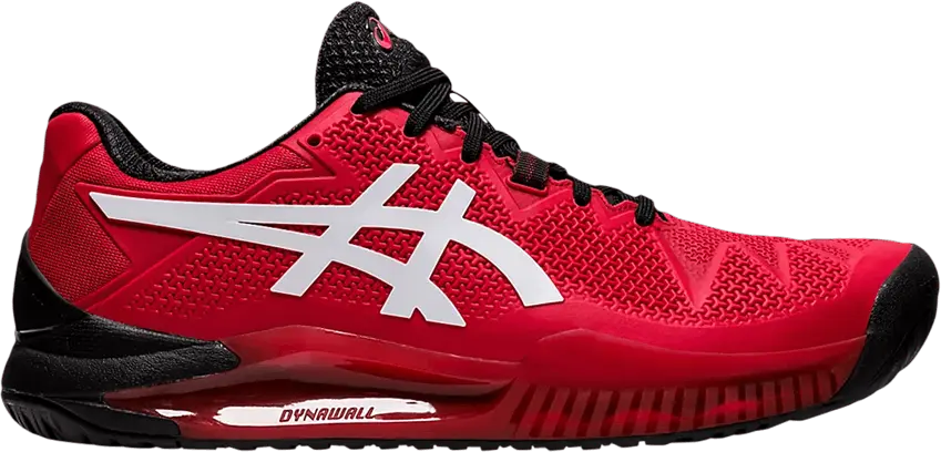  Asics Gel Resolution 8 &#039;Electric Red&#039;