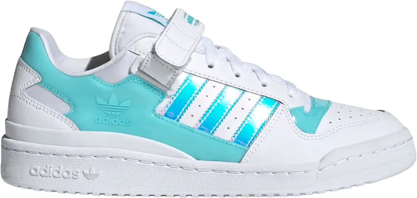  Adidas adidas Forum Low Cloud White Pulse Aqua