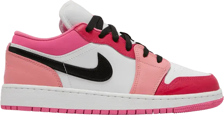  Jordan 1 Low Pink Red (GS)