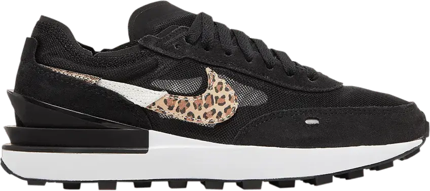  Nike Waffle One Black Leopard (Women&#039;s)