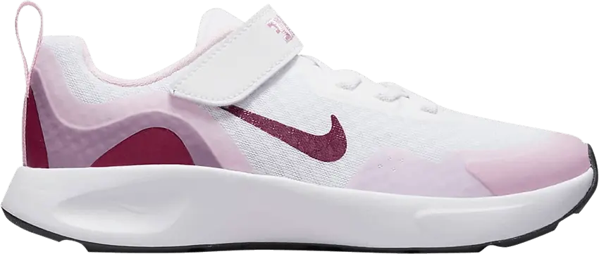  Nike Wearallday PS &#039;White Dark Beetroot&#039;