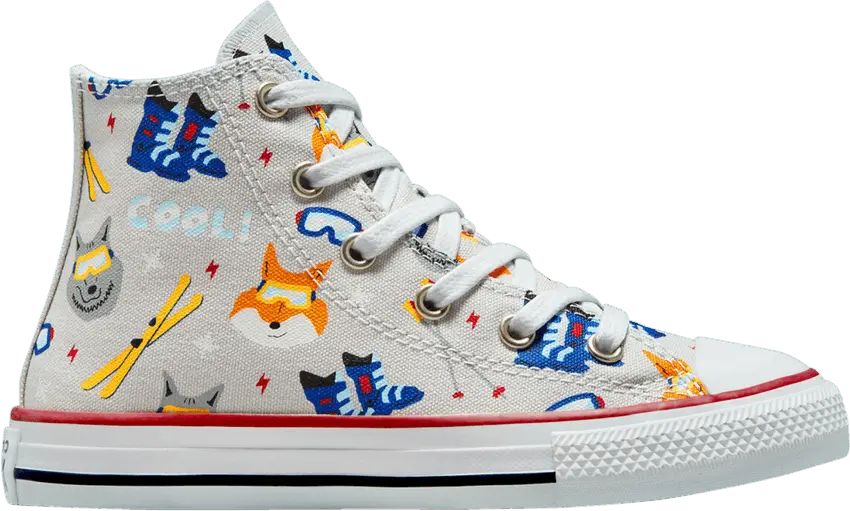  Converse Chuck Taylor All Star High GS &#039;Wolf Pack - Mouse&#039;