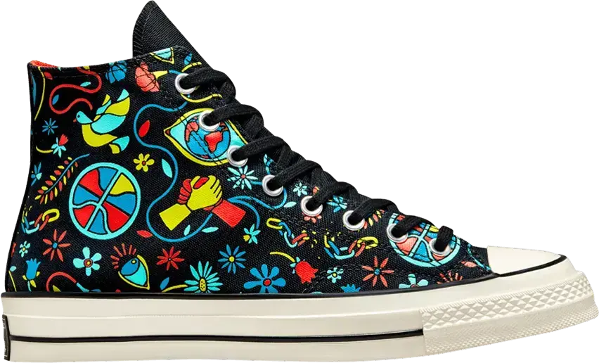  Converse Chuck 70 High &#039;Peace &amp; Unity&#039;