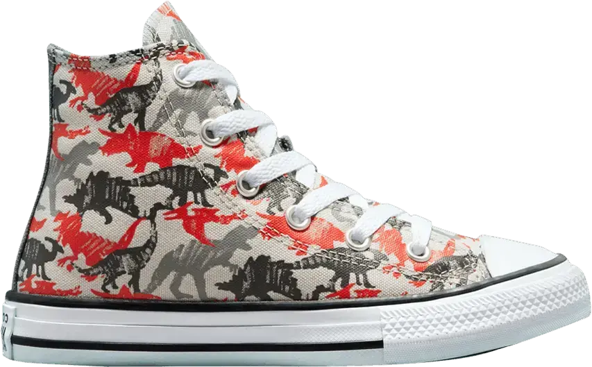  Converse Chuck Taylor All Star High GS &#039;Dino Daze - Mouse&#039;