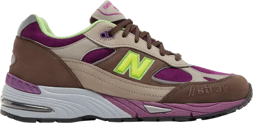  New Balance 991 Stray Rats Brown