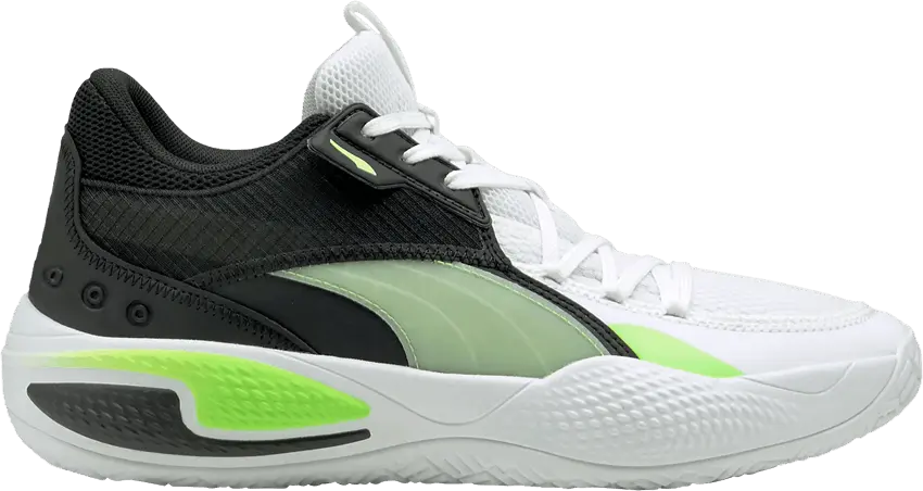  Puma Court Rider I &#039;White Green Glare&#039;