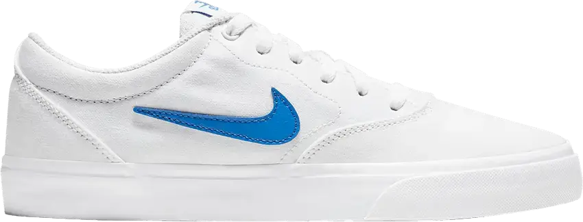  Nike Charge Canvas SB &#039;White Signal Blue&#039;