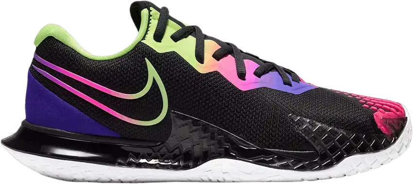  Nike Wmns Court Air Zoom Vapor Cage 4 &#039;Black Multi&#039;
