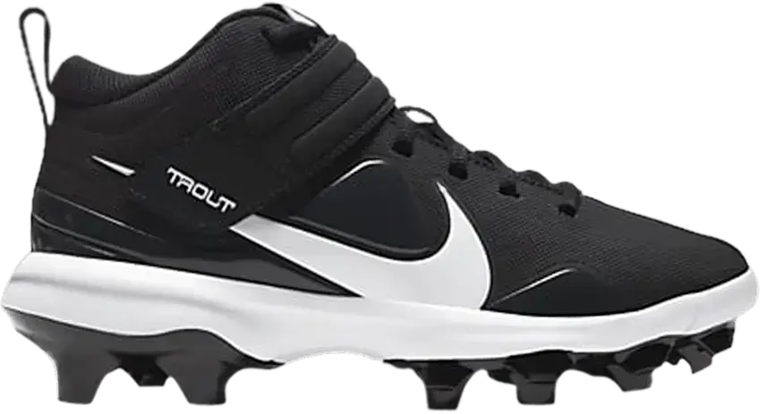  Nike Force Trout 7 Pro MCS Black Dark Smoke (GS)