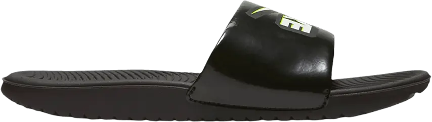  Nike Kawa Slide GS &#039;Black Volt&#039;