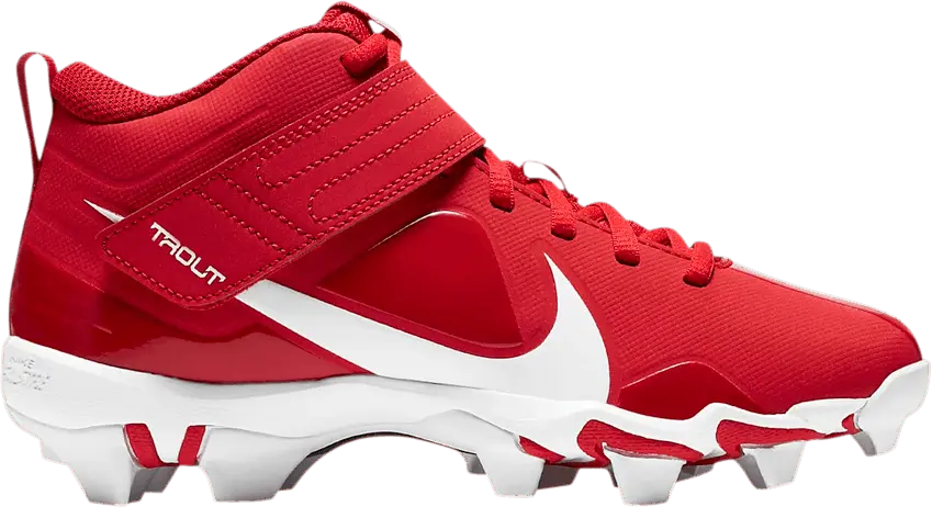  Nike Force Trout 7 Keystone University Red (GS)
