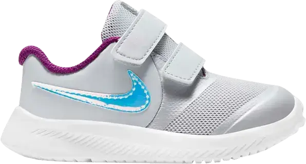  Nike Star Runner 2 Power TD &#039;Pure Platinum Iridescent Swoosh&#039;