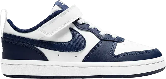  Nike Court Borough Low 2 PS &#039;White Signal Blue&#039;