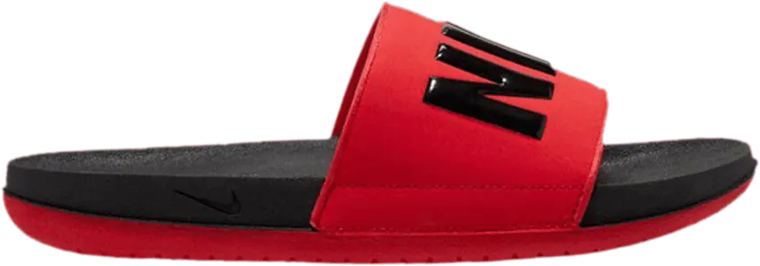  Nike Offcourt Slide Black University Red