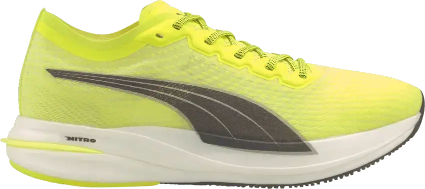  Puma Wmns Deviate Nitro &#039;Yellow Alert&#039;