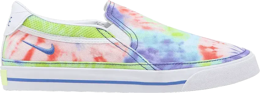  Nike Court Legacy Print Slip On Tie-Dye (Women&#039;s)