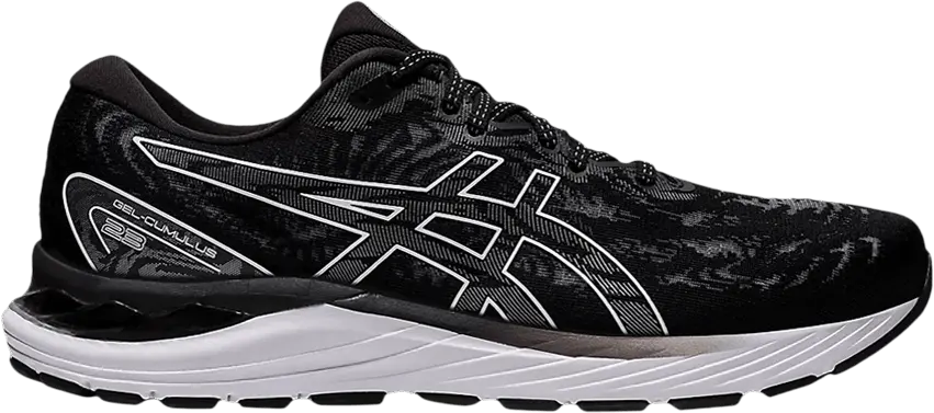  Asics Gel Cumulus 23 &#039;Black White&#039;