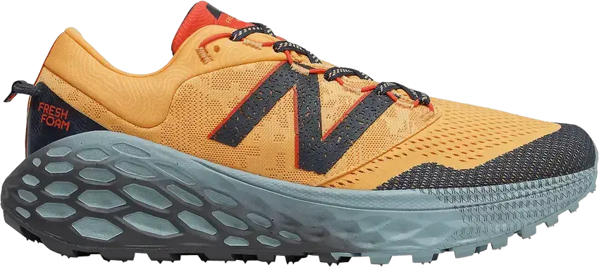  New Balance Fresh Foam More Trail v1 2E Wide &#039;Habanero Ocean Grey&#039;