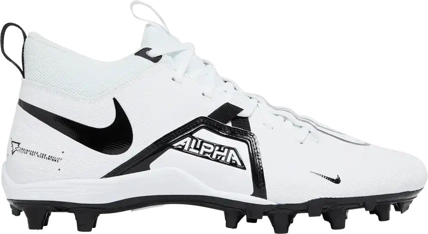  Nike Alpha Menace Varsity 3 White Black