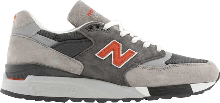  New Balance 998 Grey Orange