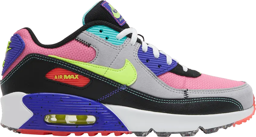  Nike Air Max 90 Exeter Edition Neon (GS)