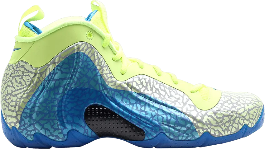  Nike Air Flightposite Exposed Volt Photo Blue