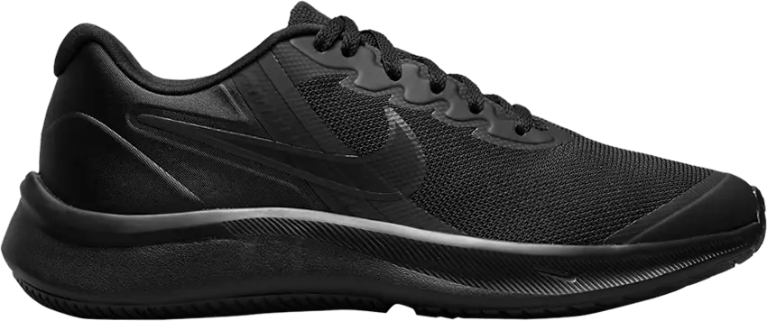  Nike Star Runner 3 Black Dark Smoke Grey (GS)