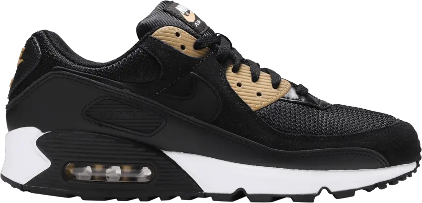  Nike Air Max 90 Black Gold